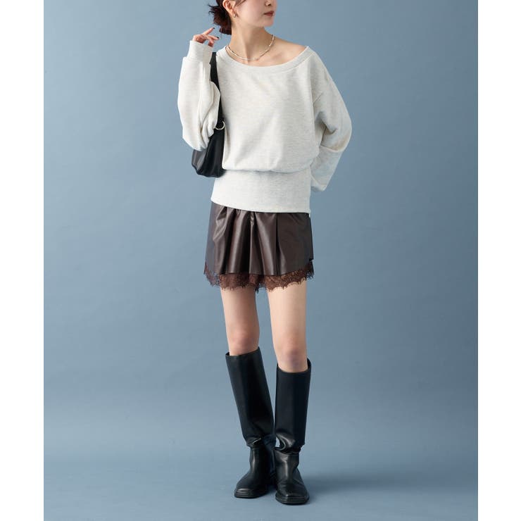 【mystic】レースレイヤードパンツ | PAL GROUP OUTLET | 詳細画像21 