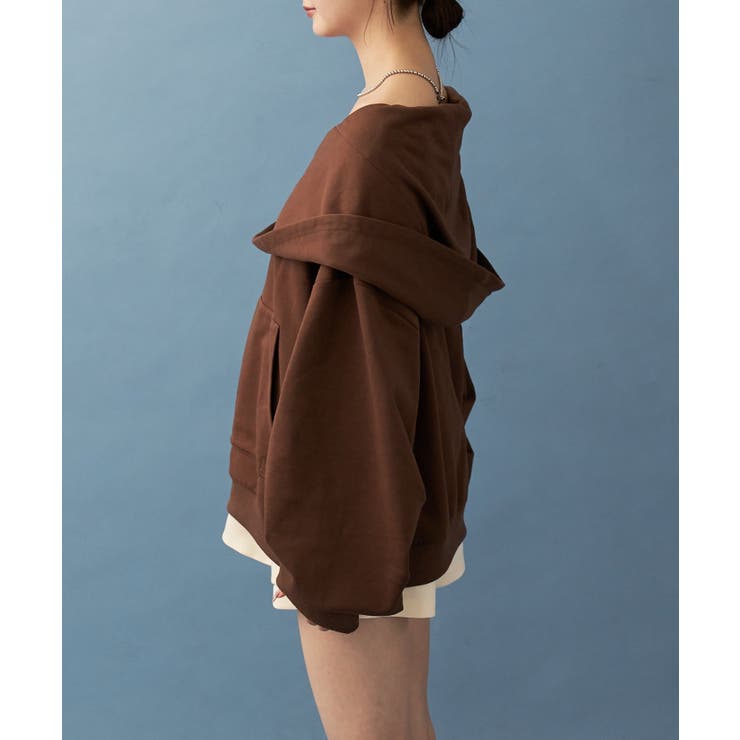 【mystic】フーディーオフショルスウェット | PAL GROUP OUTLET | 詳細画像27 