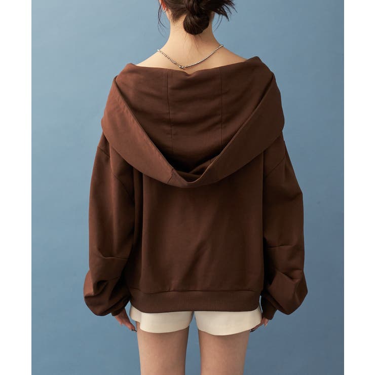 【mystic】フーディーオフショルスウェット | PAL GROUP OUTLET | 詳細画像28 