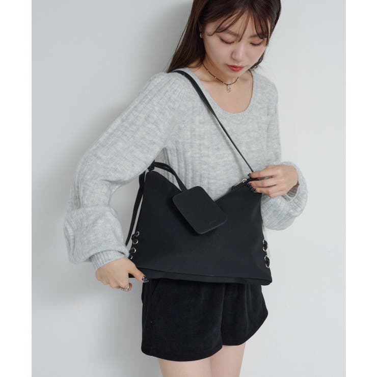 【Kastane】スエード レースアップ バッグ | PAL GROUP OUTLET | 詳細画像16 