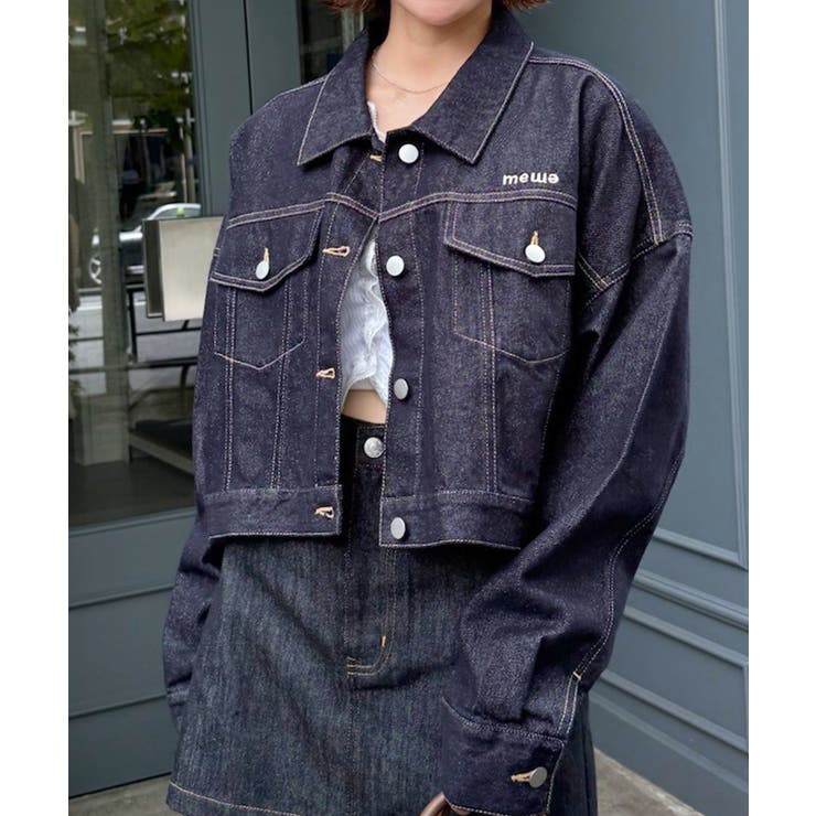 【mystic】[mline]ロゴショート デニムジャケット | PAL GROUP OUTLET | 詳細画像11 