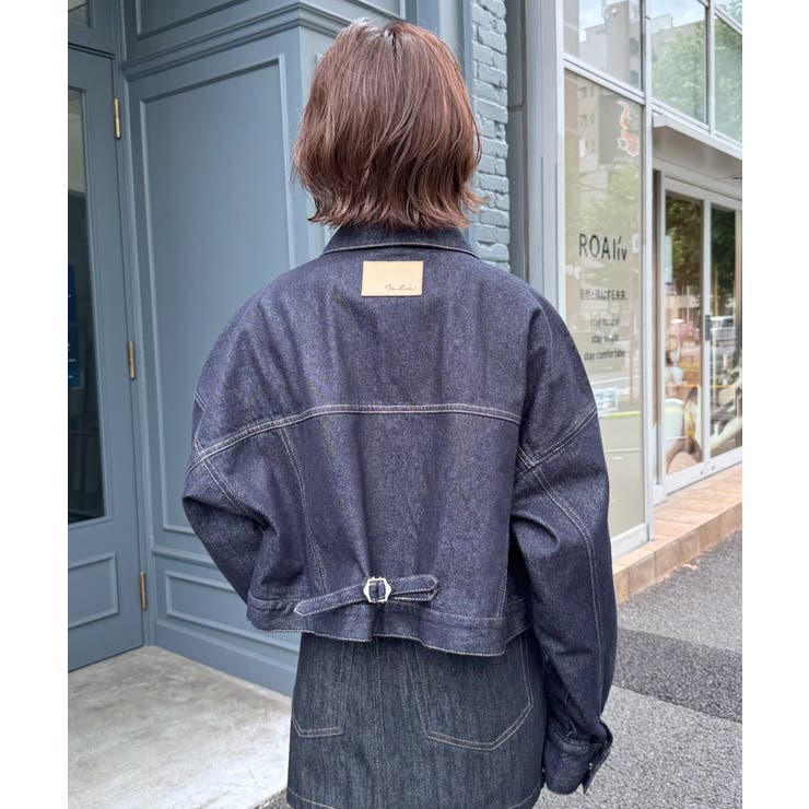 【mystic】[mline]ロゴショート デニムジャケット | PAL GROUP OUTLET | 詳細画像17 