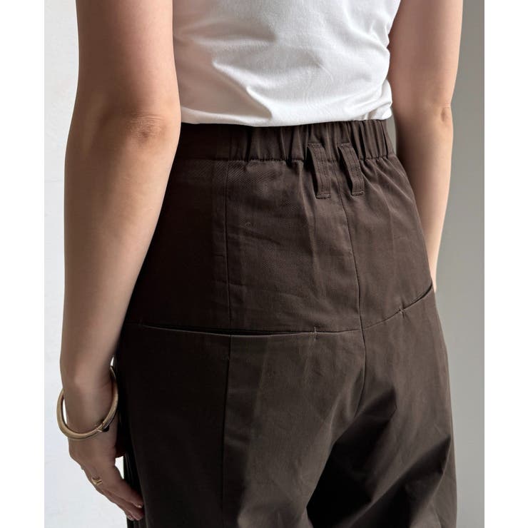 【DouDou】ツイルワイドカーブパンツ | PAL GROUP OUTLET | 詳細画像21 