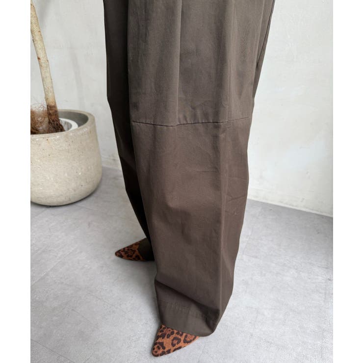 【DouDou】ツイルワイドカーブパンツ | PAL GROUP OUTLET | 詳細画像27 