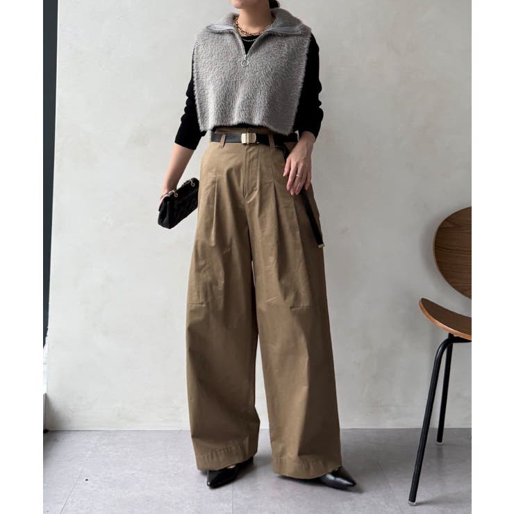 【DouDou】W ニットアンサンブルワンピース | PAL GROUP OUTLET | 詳細画像17 