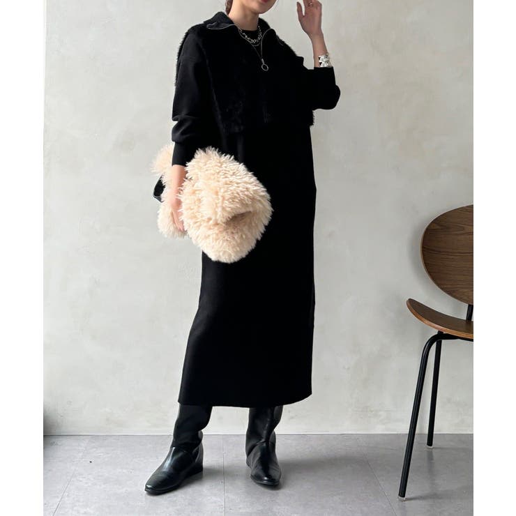 【DouDou】W ニットアンサンブルワンピース | PAL GROUP OUTLET | 詳細画像41 