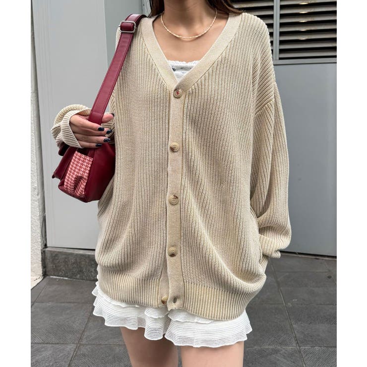 【Ciaopanic】ストーンウォッシュニットカーディガン | PAL GROUP OUTLET | 詳細画像10 