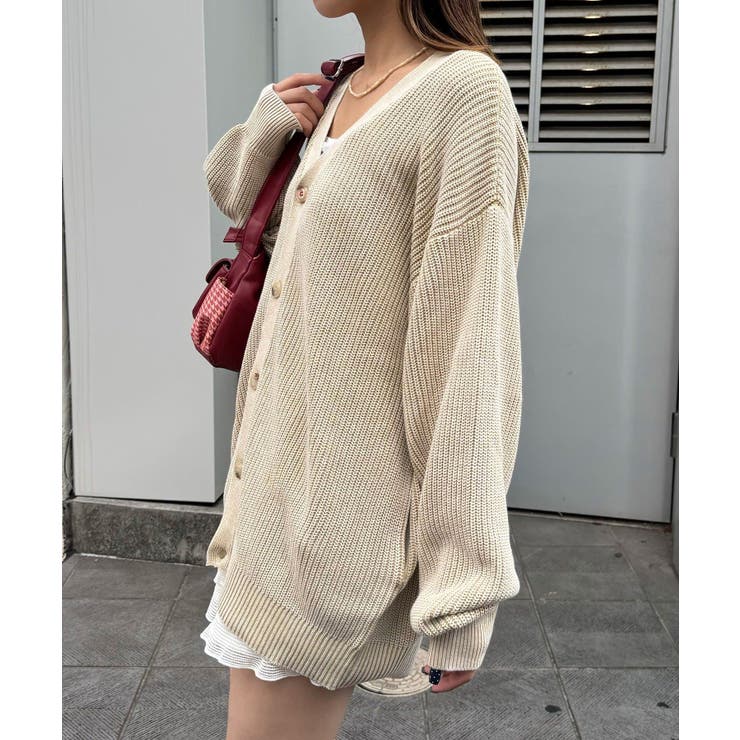 【Ciaopanic】ストーンウォッシュニットカーディガン | PAL GROUP OUTLET | 詳細画像11 