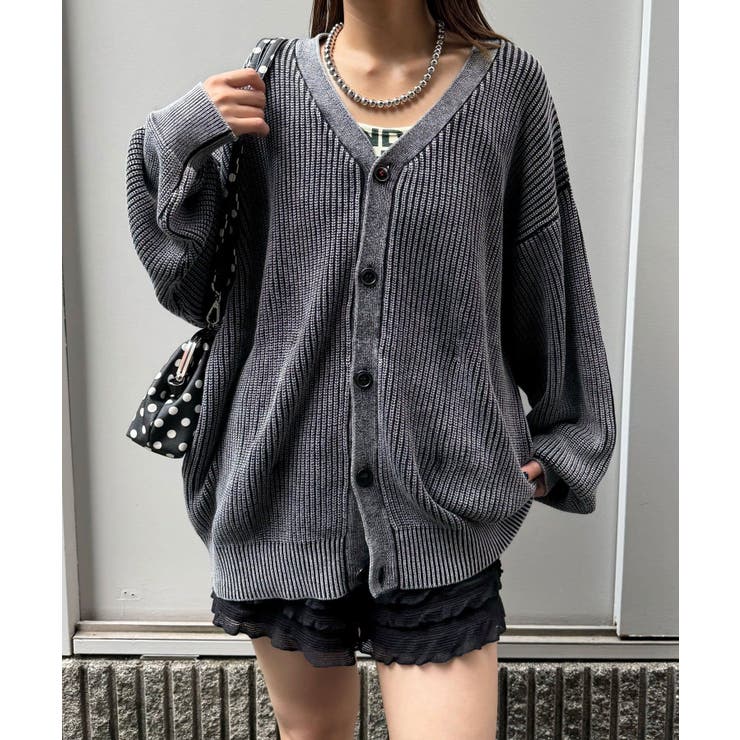 【Ciaopanic】ストーンウォッシュニットカーディガン | PAL GROUP OUTLET | 詳細画像21 
