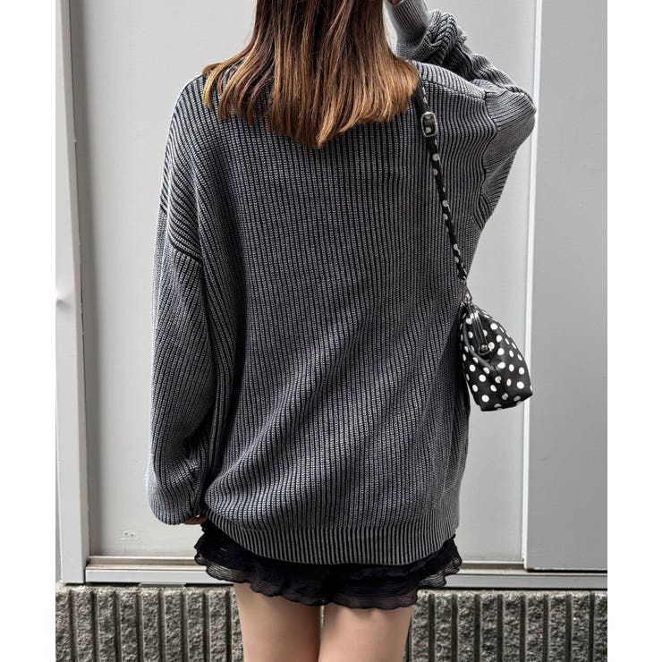 【Ciaopanic】ストーンウォッシュニットカーディガン | PAL GROUP OUTLET | 詳細画像24 