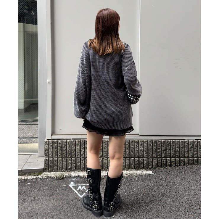 【Ciaopanic】ストーンウォッシュニットカーディガン | PAL GROUP OUTLET | 詳細画像27 