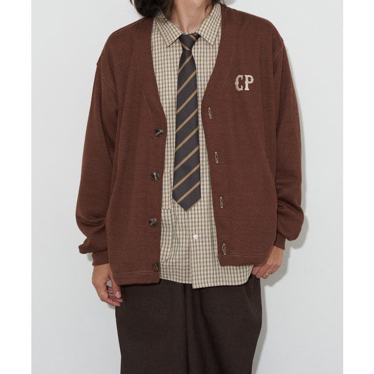 【Ciaopanic】CPロゴステッチカーディガン | PAL GROUP OUTLET | 詳細画像1 
