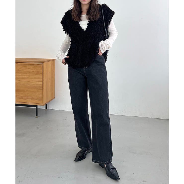 【CAPRICIEUX LE'MAGE】ブークレフリンジトップス | PAL GROUP OUTLET | 詳細画像15 