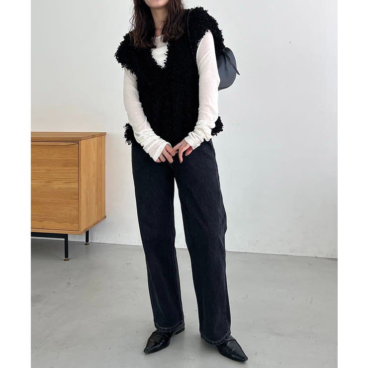 【CAPRICIEUX LE'MAGE】ブークレフリンジトップス | PAL GROUP OUTLET | 詳細画像19 