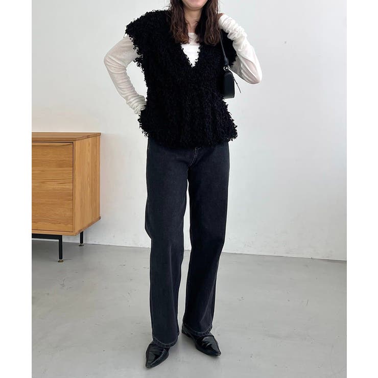 【CAPRICIEUX LE'MAGE】ブークレフリンジトップス | PAL GROUP OUTLET | 詳細画像20 