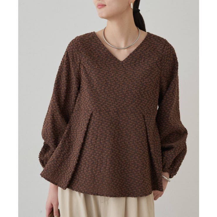 BR | 【Loungedress】ジャガードペプラムBL | PAL GROUP OUTLET