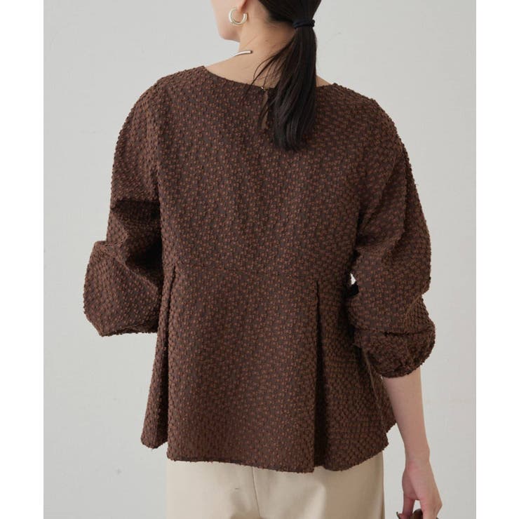 【Loungedress】ジャガードペプラムBL | PAL GROUP OUTLET | 詳細画像9 