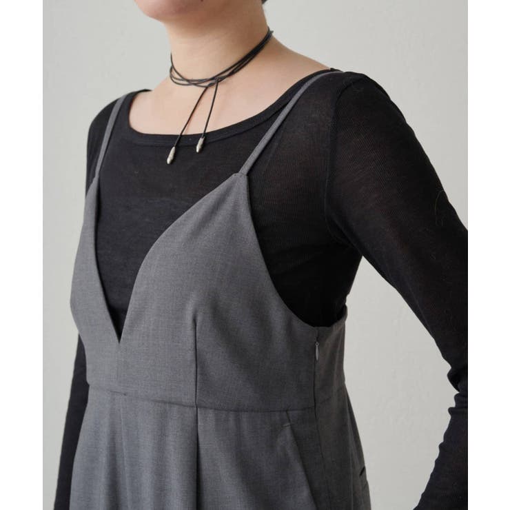 【Loungedress】Vキャミサロペット | PAL GROUP OUTLET | 詳細画像14 