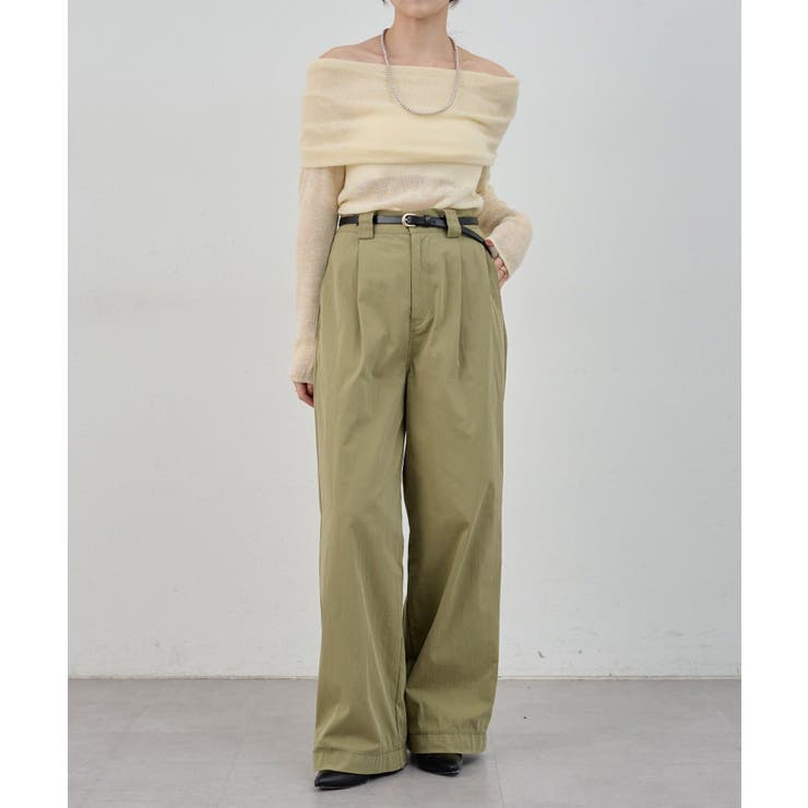 【SHENERY】シアーオフショルニット | PAL GROUP OUTLET | 詳細画像30 