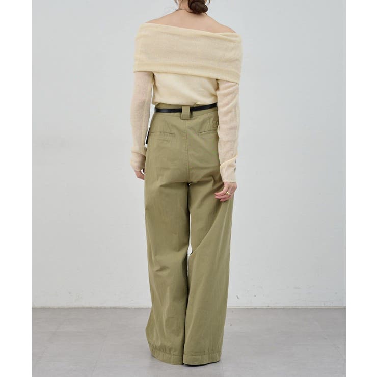 【SHENERY】シアーオフショルニット | PAL GROUP OUTLET | 詳細画像32 