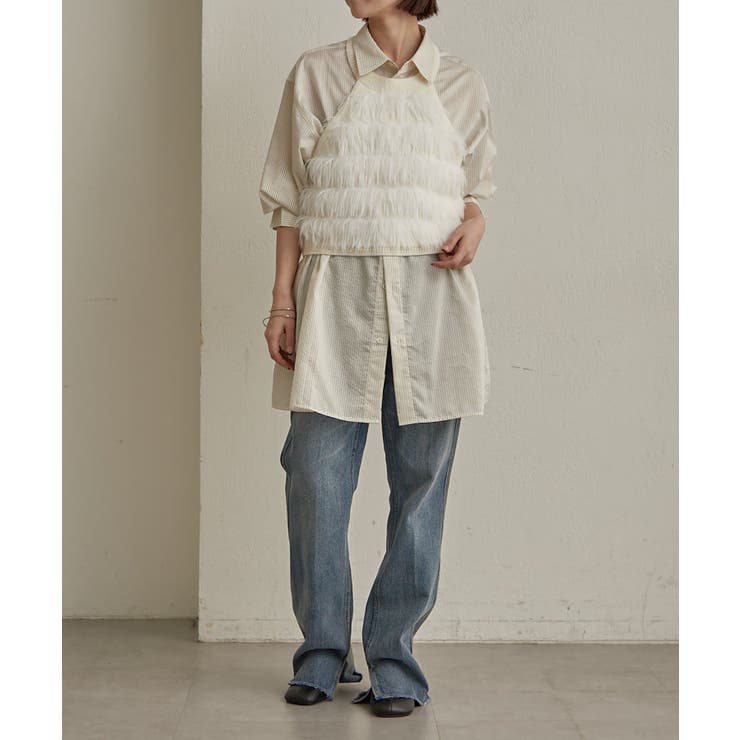 【Omekashi】フリンジホルタービスチェ | PAL GROUP OUTLET | 詳細画像11 