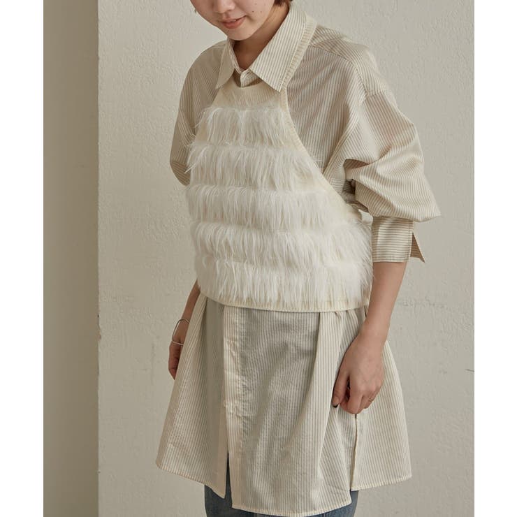 【Omekashi】フリンジホルタービスチェ | PAL GROUP OUTLET | 詳細画像4 