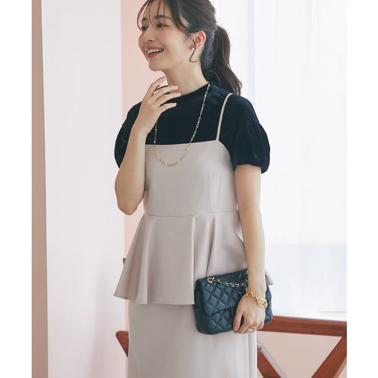 【La boutique BonBon】ペプラムキャミOP | PAL GROUP OUTLET | 詳細画像12 