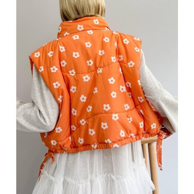 【w closet】中綿リボンベスト | PAL GROUP OUTLET | 詳細画像23 