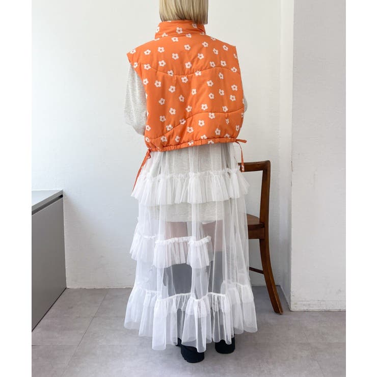 【w closet】中綿リボンベスト | PAL GROUP OUTLET | 詳細画像26 