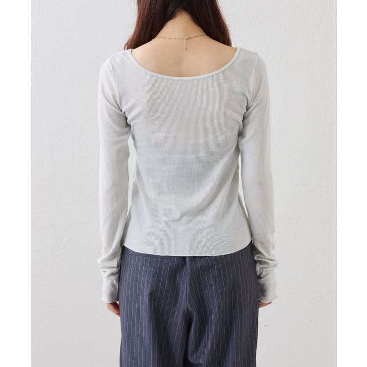 レイヤードシアートップス | PAL GROUP OUTLET | 詳細画像19 