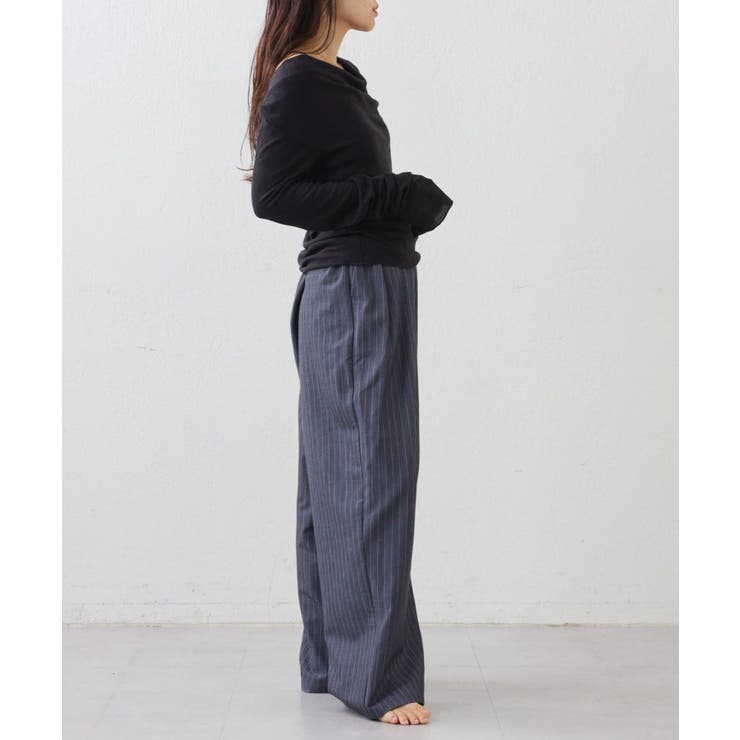 キャミ付きシアードレープカットソー | PAL GROUP OUTLET | 詳細画像16 