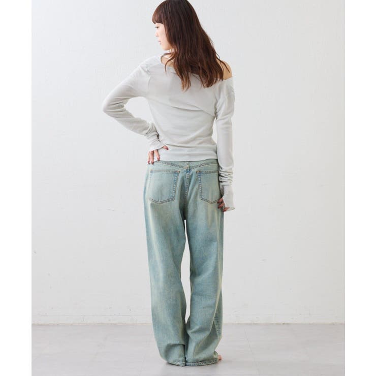 キャミ付きシアードレープカットソー | PAL GROUP OUTLET | 詳細画像32 