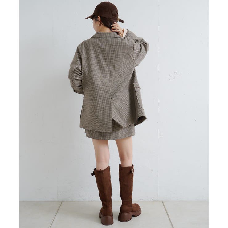 【Kastane】SETUPチェックミニスカート | PAL GROUP OUTLET | 詳細画像13 