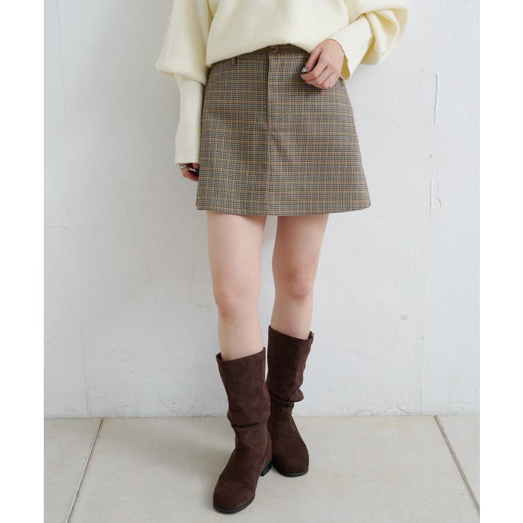 【Kastane】SETUPチェックミニスカート | PAL GROUP OUTLET | 詳細画像19 
