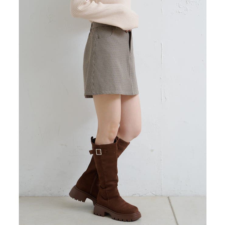 【Kastane】SETUPチェックミニスカート | PAL GROUP OUTLET | 詳細画像4 