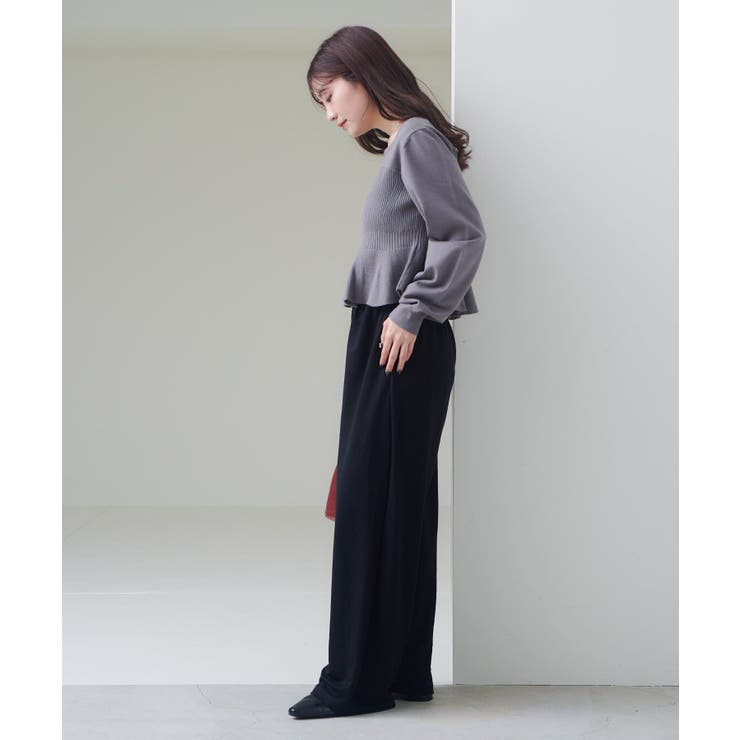 【Kastane】ビスチェペプラムニット | PAL GROUP OUTLET | 詳細画像13 