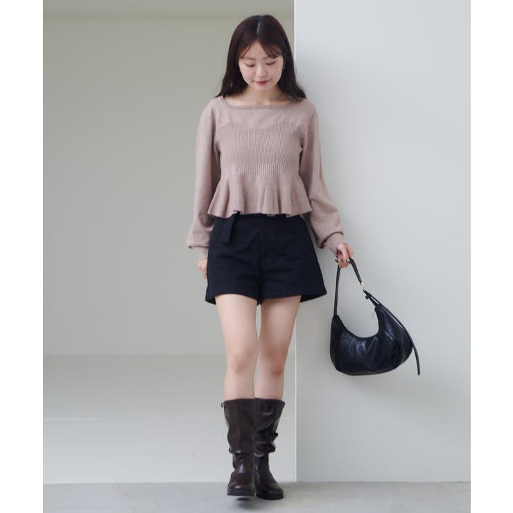 【Kastane】ビスチェペプラムニット | PAL GROUP OUTLET | 詳細画像20 