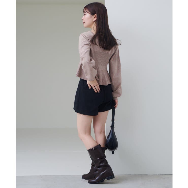 【Kastane】ビスチェペプラムニット | PAL GROUP OUTLET | 詳細画像21 