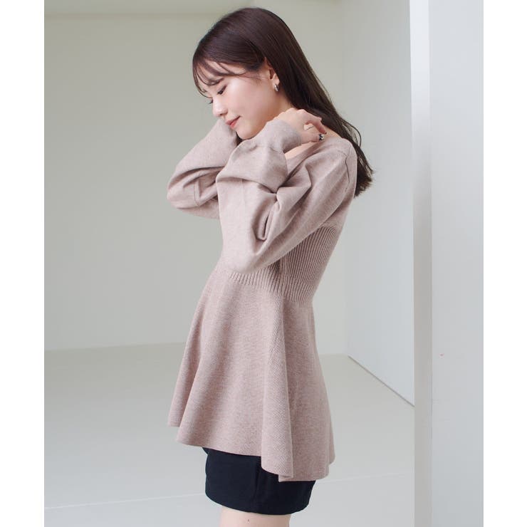 【Kastane】ビスチェペプラムニット | PAL GROUP OUTLET | 詳細画像29 