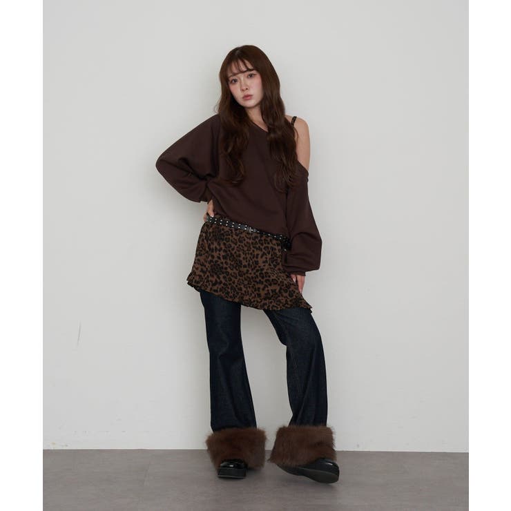 【RAY CASSIN】オフショルSWTレイヤードチェックOP | PAL GROUP OUTLET | 詳細画像13 