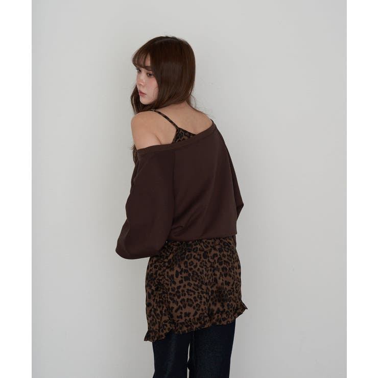 【RAY CASSIN】オフショルSWTレイヤードチェックOP | PAL GROUP OUTLET | 詳細画像16 