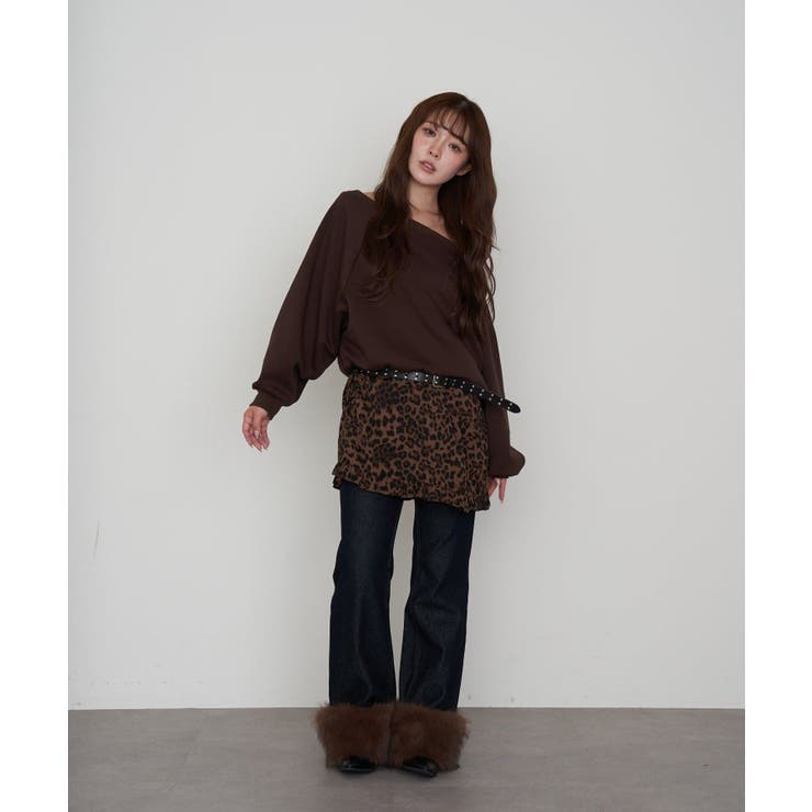 【RAY CASSIN】オフショルSWTレイヤードチェックOP | PAL GROUP OUTLET | 詳細画像17 