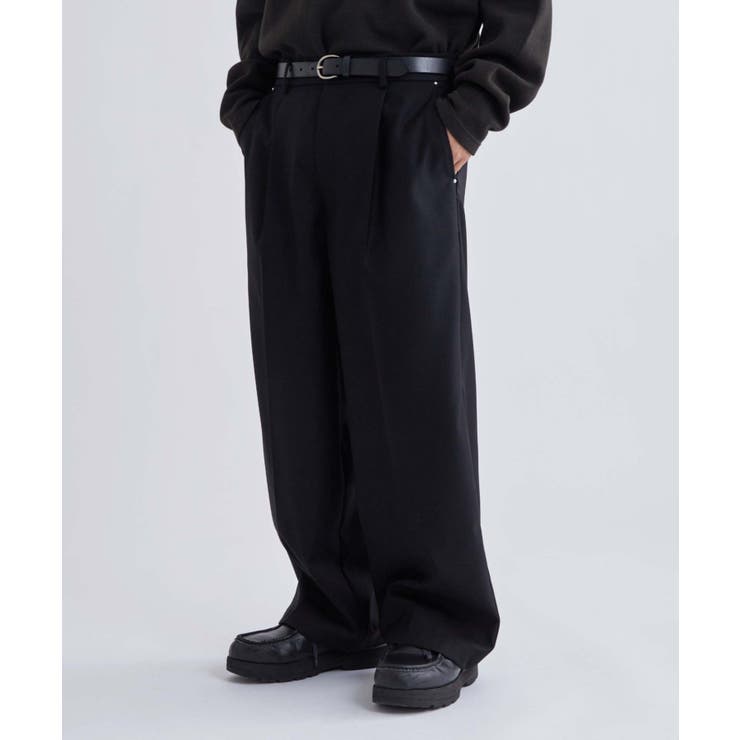 BLK | 【WHO'S WHO gallery】KOOKYN TRワンタックスラックス | PAL GROUP OUTLET