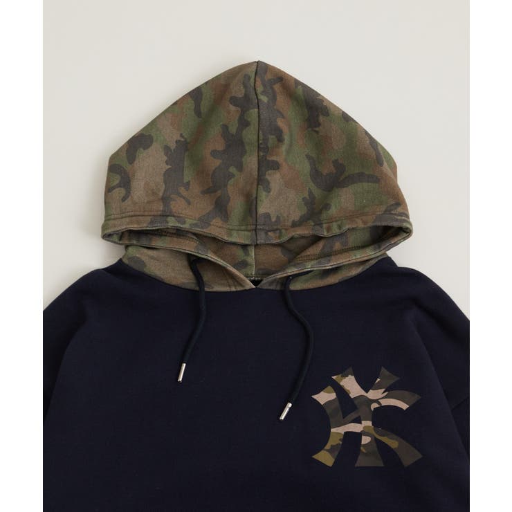 【WHO'S WHO gallery】KOOKYN KYカモ柄切り替えフーディ | PAL GROUP OUTLET | 詳細画像14 