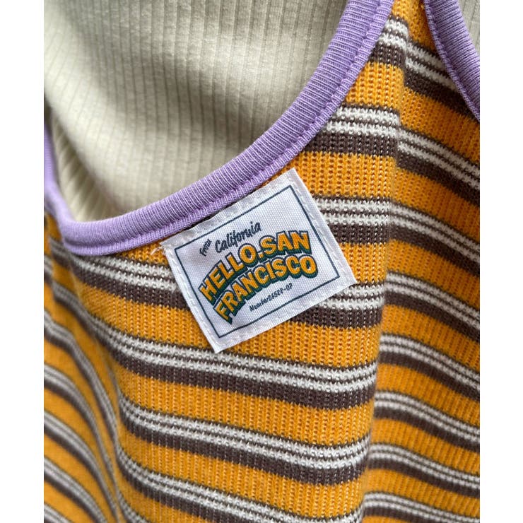 【Ciaopanic】H.Sボーダーフラワーカットキャミチュニック | PAL GROUP OUTLET | 詳細画像23 