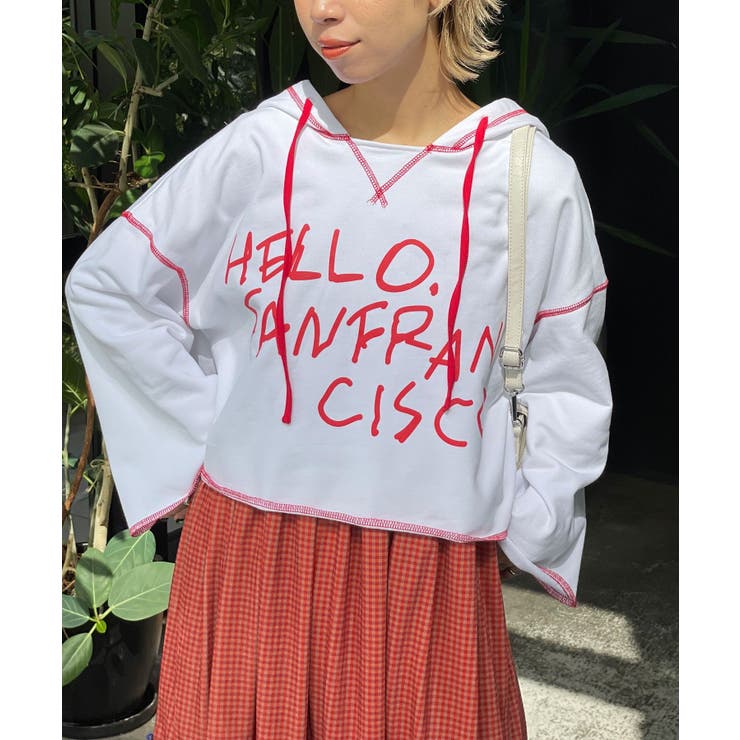 【Ciaopanic】H.Sフーディープリントパーカー | PAL GROUP OUTLET | 詳細画像1 