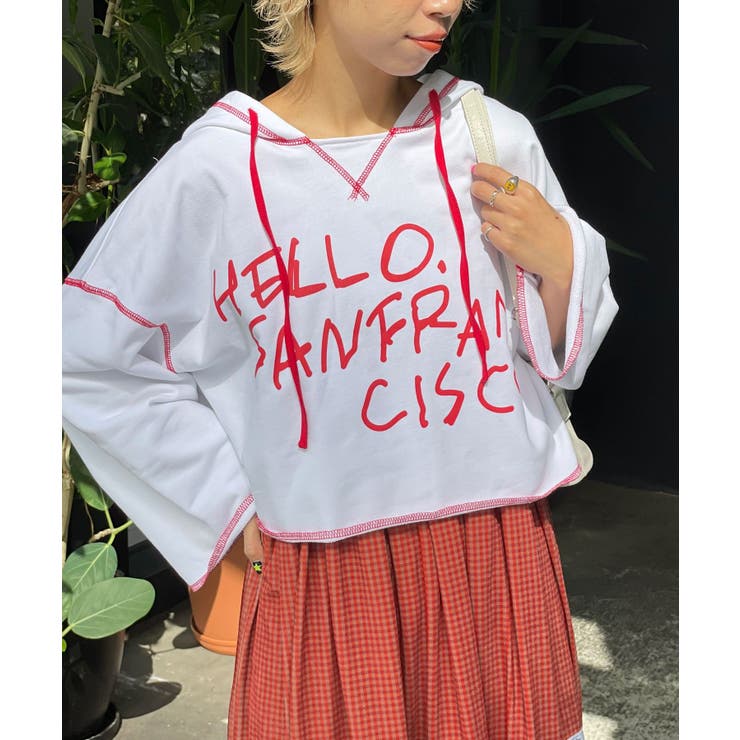 【Ciaopanic】H.Sフーディープリントパーカー | PAL GROUP OUTLET | 詳細画像2 