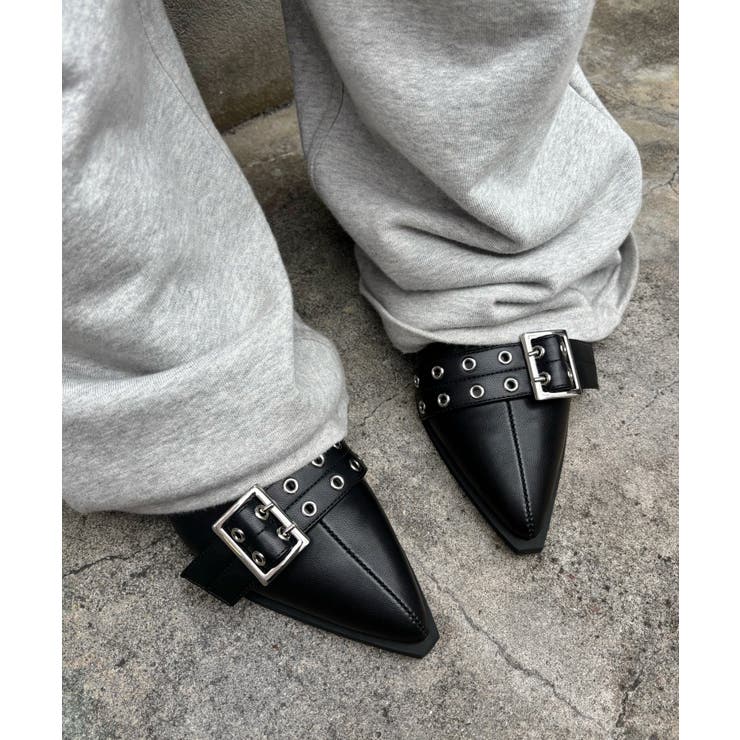 【WHO'S WHO gallery】ダブルベルトショートブーツ | PAL GROUP OUTLET | 詳細画像4 