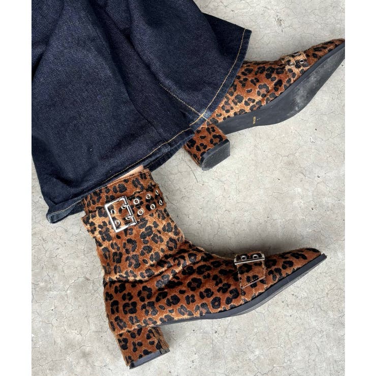 LEO | 【WHO'S WHO gallery】ダブルベルトショートブーツ | PAL GROUP OUTLET