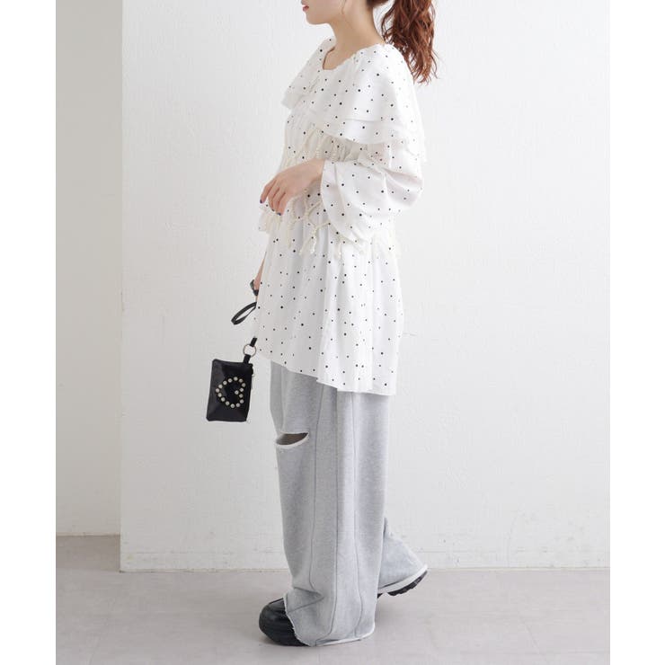 【w closet】リボンスウェットパンツ | PAL GROUP OUTLET | 詳細画像22 